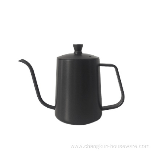 304 stainless steel hand brewed gooseneck coffee kettle